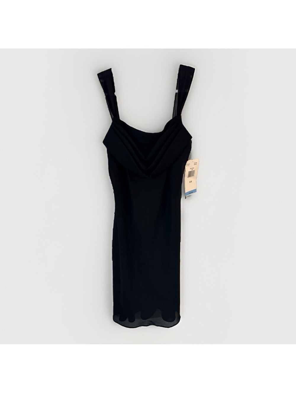 Vintage Jump Slip Dress Women’s 5/6 Black Y2K NWT Formal Party